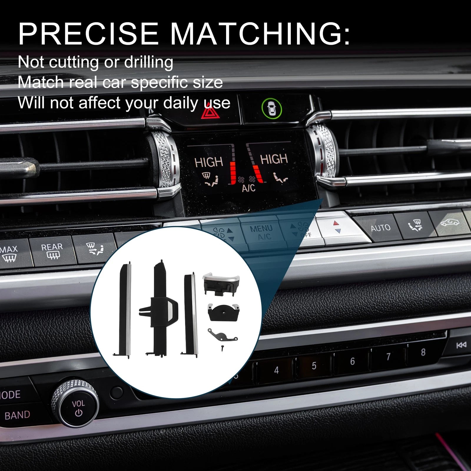 AC Air Vent Clips Tab Replacement for BMW X5 G05 (2019–2023) Right Side Set