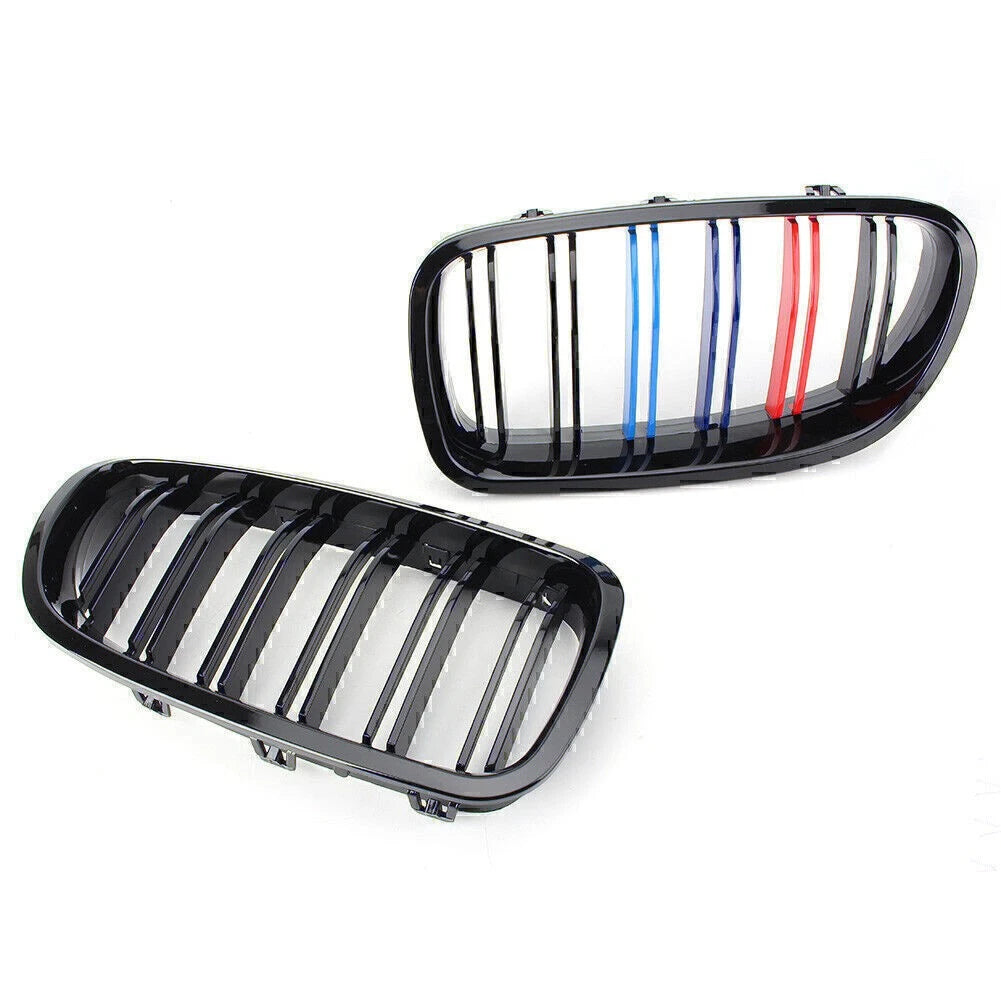Double Line Mesh Grille Trim for BMW F18/F10 (2010–2014)