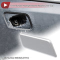 Front Right Washer Nozzle Cover Cap for Subaru Outback (2015–2017) Silver