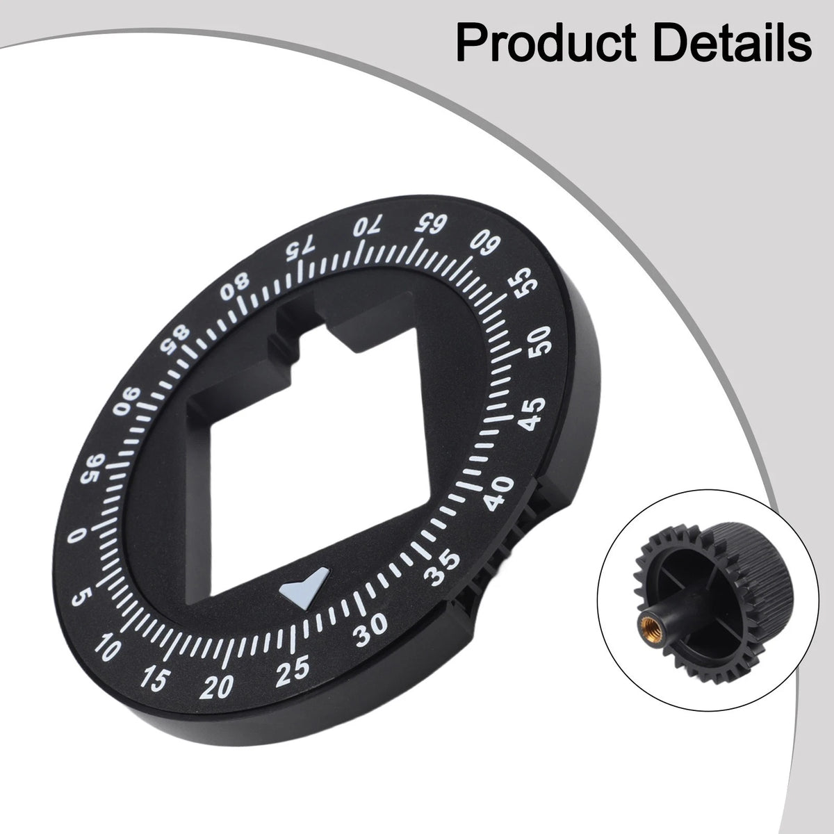 Aluminum Scale Plate for Eureka Coffee Grinder