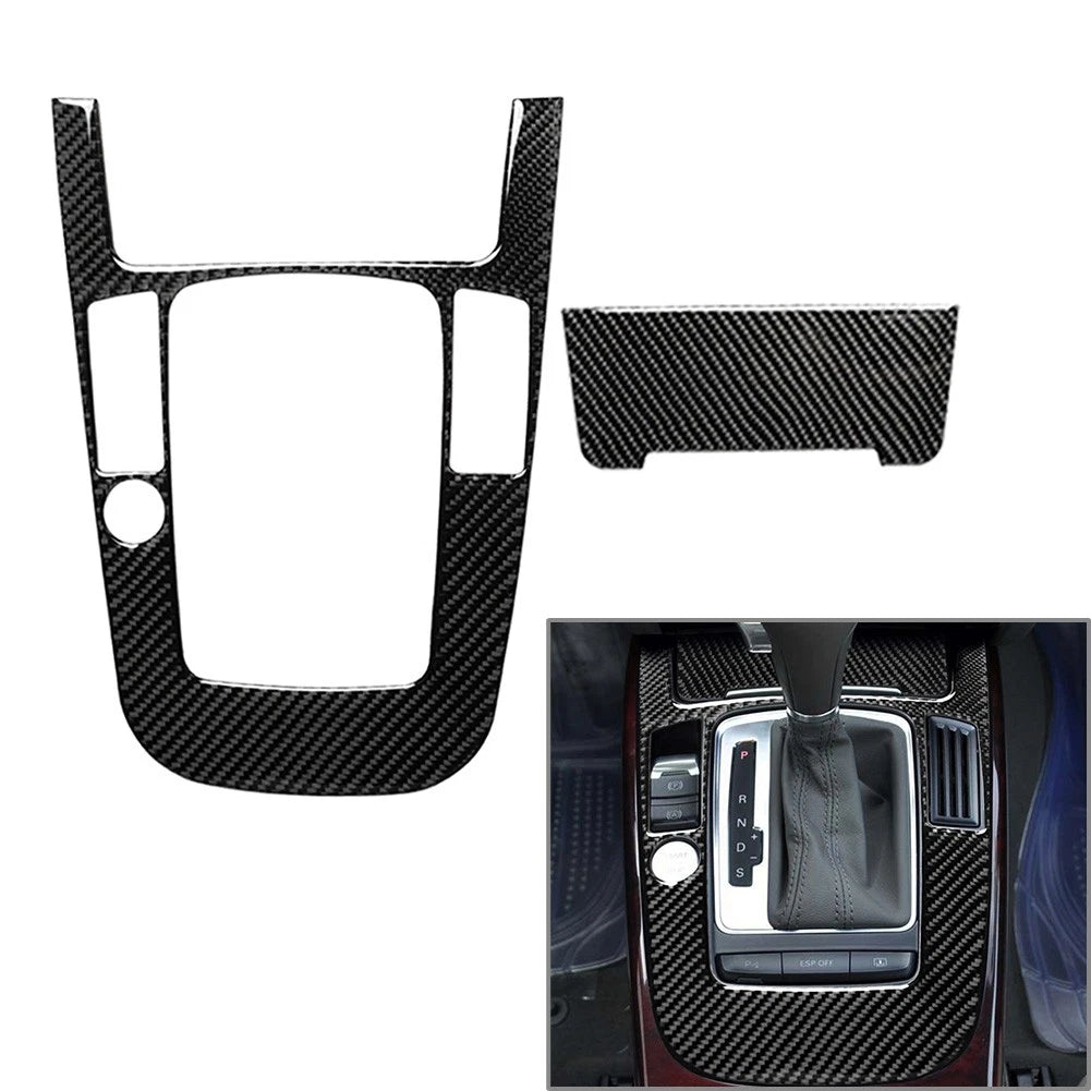Center Console Gear Shift Panel Cover Trim for Audi Q5 SQ5 A4 S4 B8 B9 A5 S5