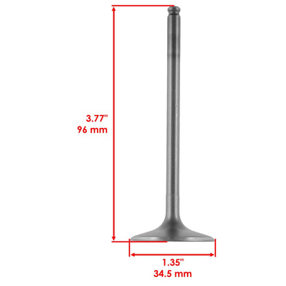 Caltric Intake and Exhaust Valves for Polaris Ranger 900 Crew EPS (2014–2019)