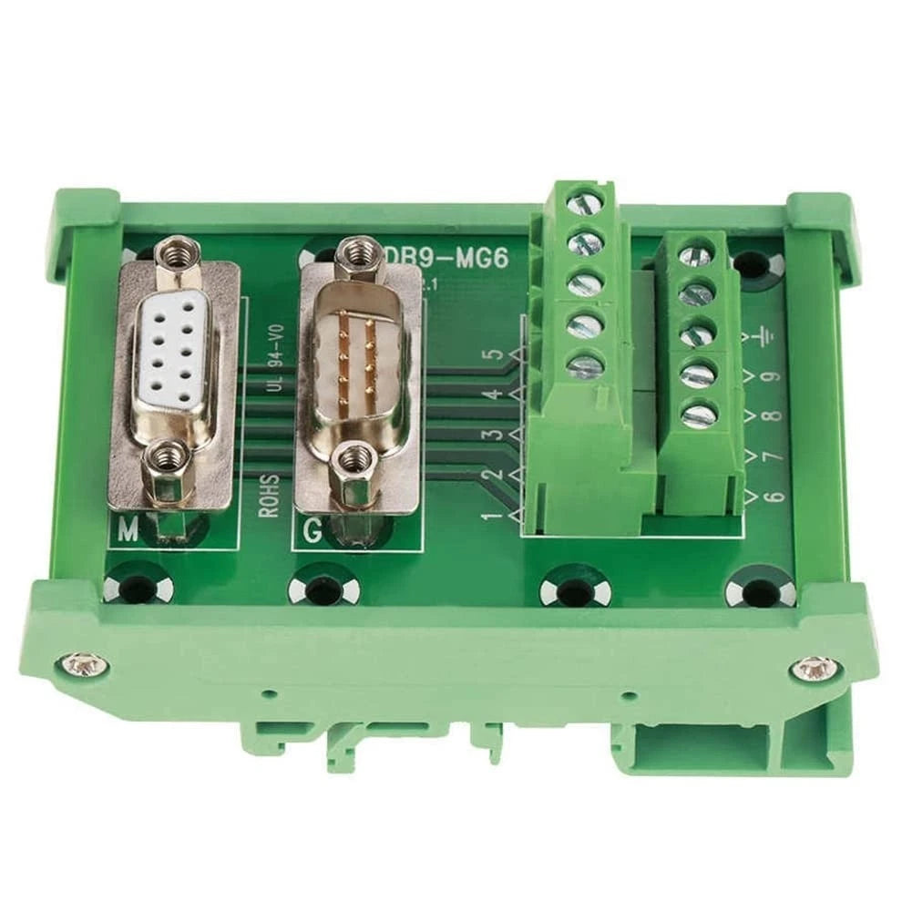 Terminal Block for DB9 MG6 (DIN Rail Mount)