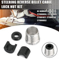 4X Steering Reverse Aluminum Cable Lock Nut Kit 277001729/277000055 for SeaDoo