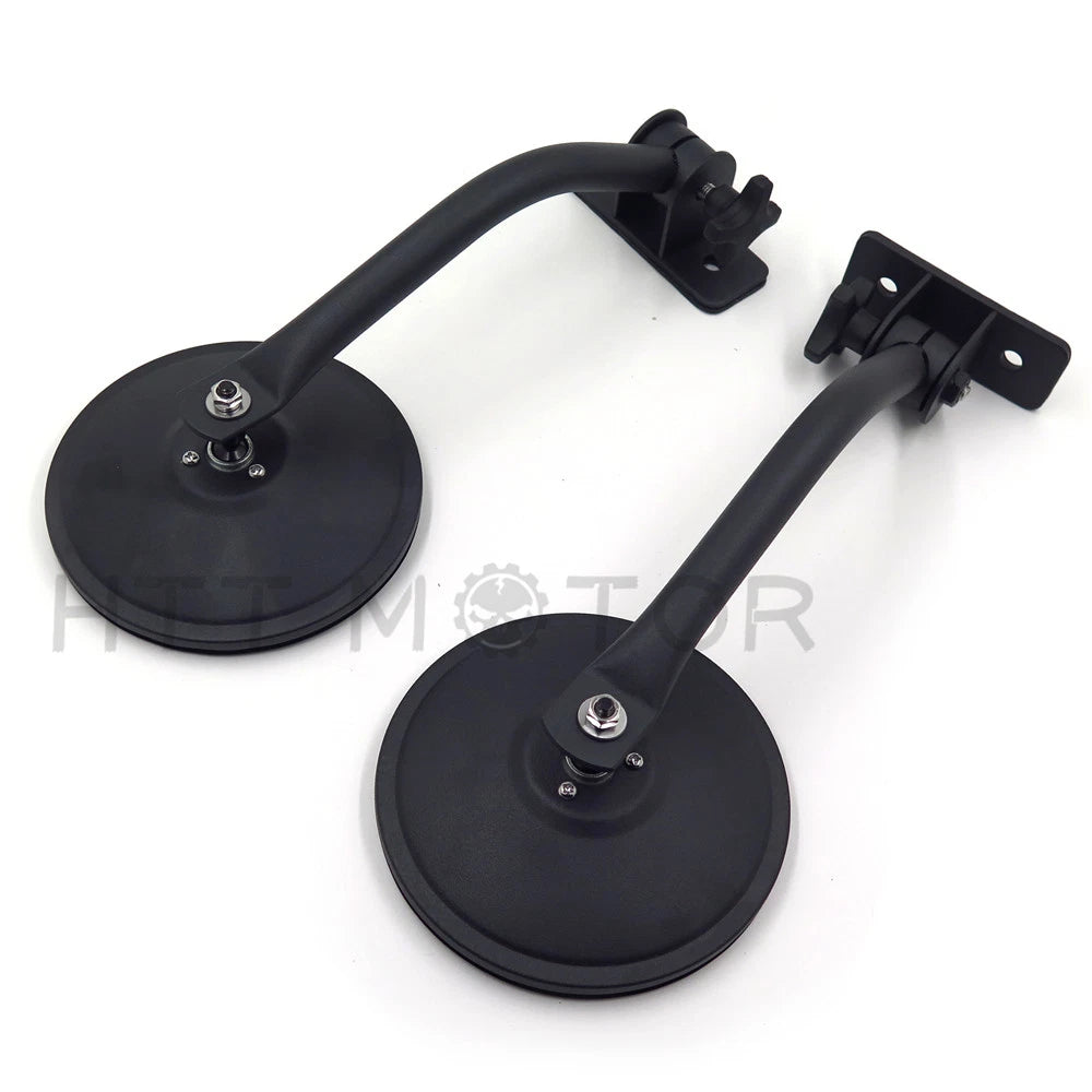 Mirror Relocation Pair for Jeep Wrangler TJ JK (1997–2017) Black Quick Release