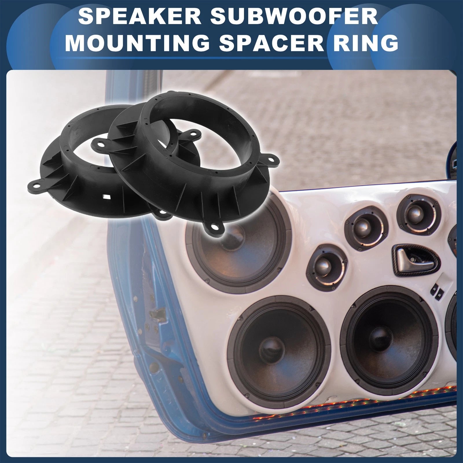 Tweeter Speaker Spacer Ring Adapter for Mazda CX-5 (2013–2016) 2 Pcs
