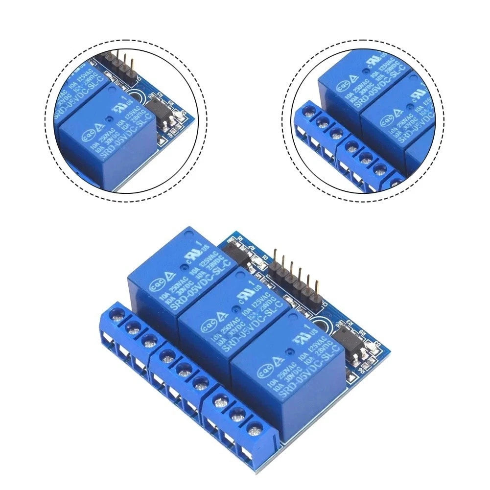 5V 3 Channel Relay Module for Arduino (Electronic Automation)
