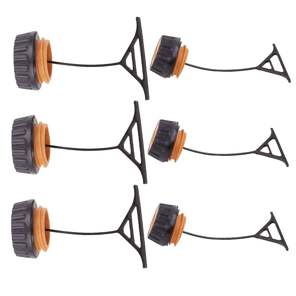 3X Gas Fuel Cap & 3X Oil Cap for Stihl 038 021 023 024 025 034 (N/A)