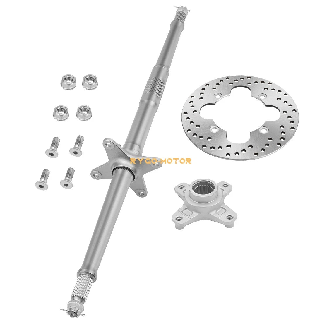 Rear Axle Shaft with Rotor Hub for Honda TRX400EX Sportrax 400 (1999–2008)