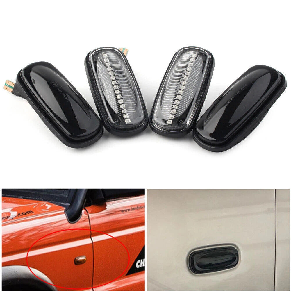 Dynamic Sequential Side Marker Light for Land Rover Discovery Defender Freelander (2015–2023)
