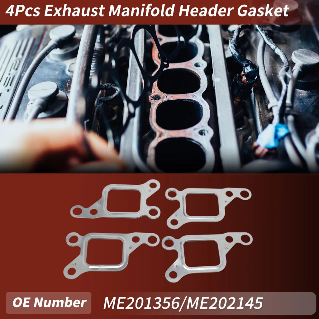 Exhaust Manifold Gasket Kit 4 Pcs for Mitsubishi L200 (1996–2005)
