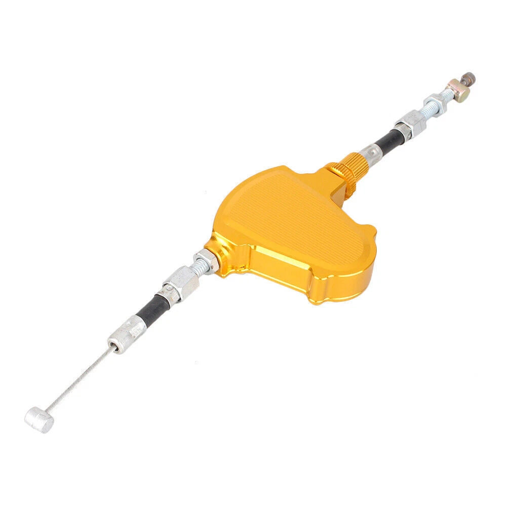 Gold Front Easy-Pull Clutch Cable for Suzuki DRZ400E/DRZ400S (2000–2009)