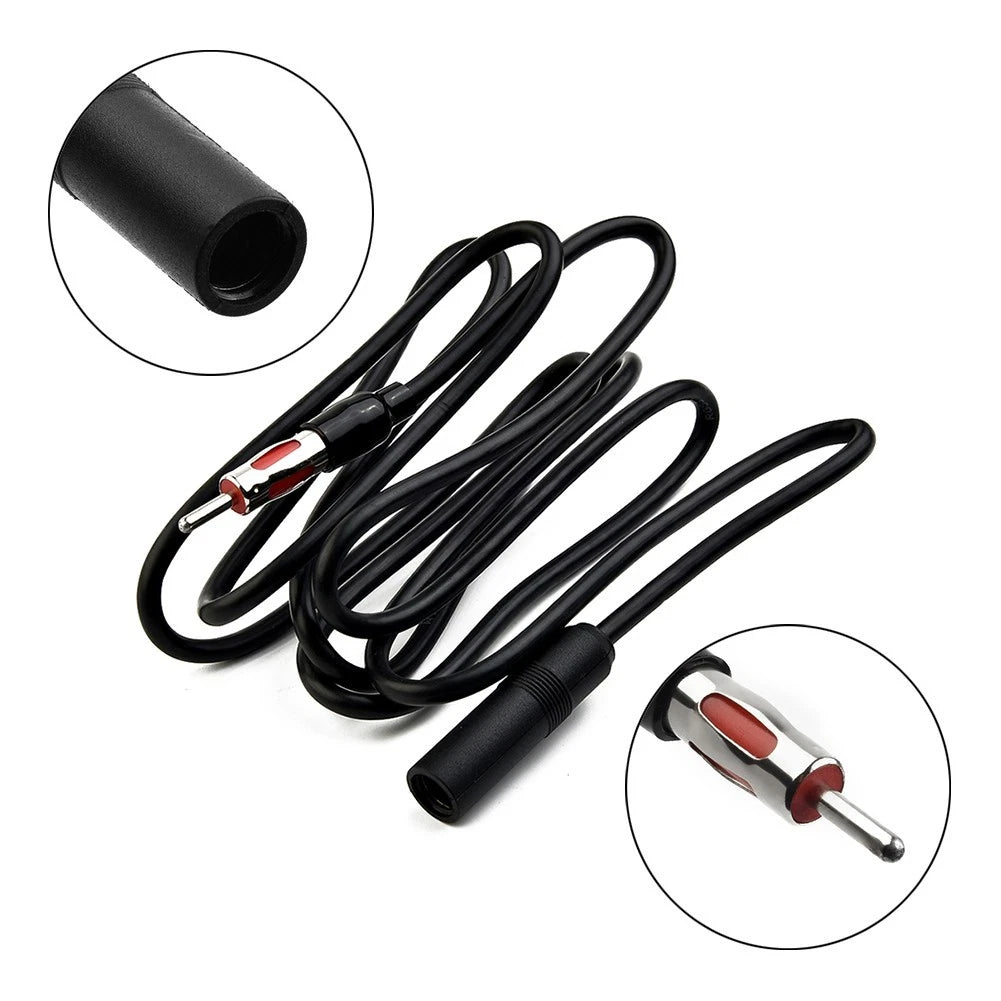 AM/FM Adapter Extension Cable for Car (180cm)