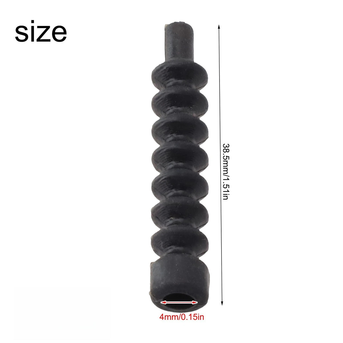 Rubber V Brake Dust Covers for Bicycle Rim Disc Brake Cable Protection