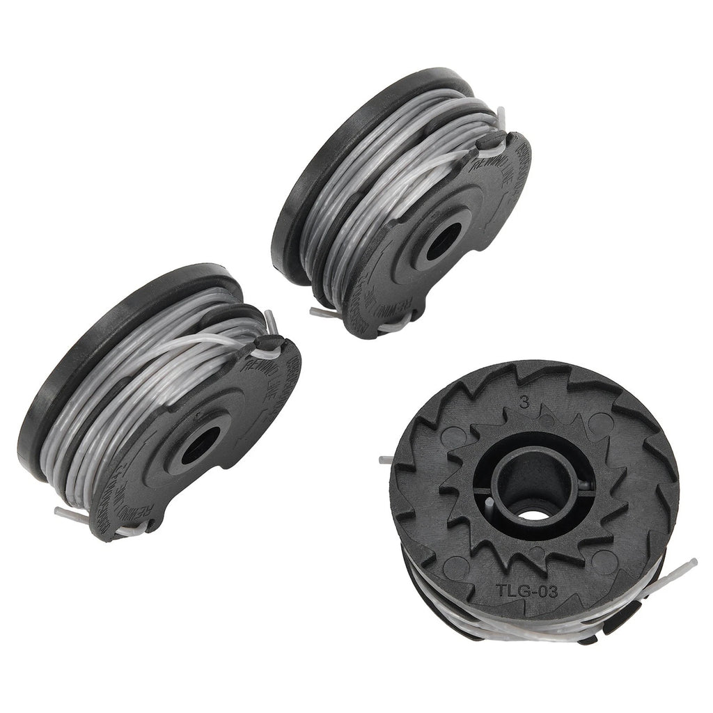 3X Replacement Spools for Greenworks G40LTK2 (2015–2019)