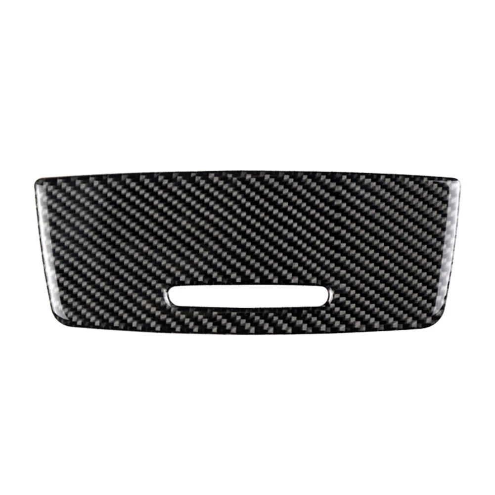 Carbon Fiber Ashtray Panel Trim Cover for BMW 3 Series E90 E92 E93 (2005–2012)