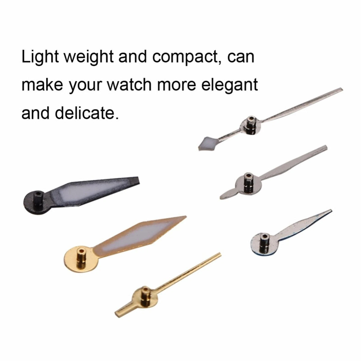 6Pcs Metal Needle Replacement for ETA 7750 Movement