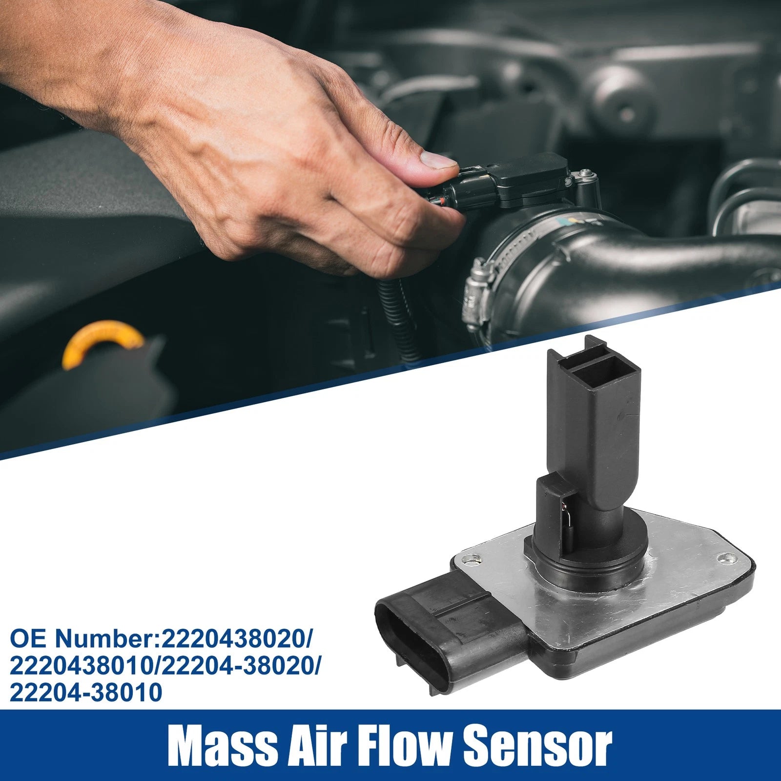 Mass Air Flow Sensor Replacement for Chevy Colorado 2004-2006 and GMC Canyon 2004-2006