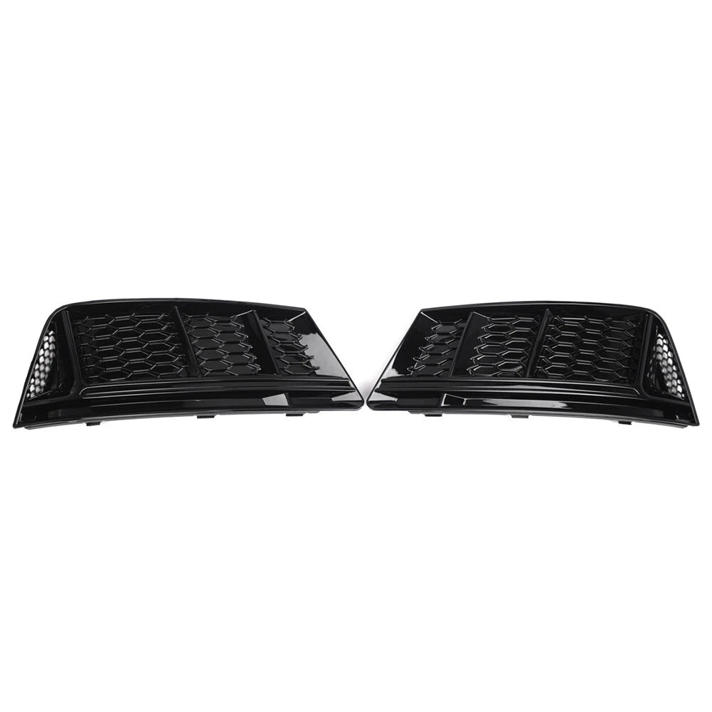 Front Bumper Lower Grill Fog Light Grille for Audi A4 B9 (2016–2018)