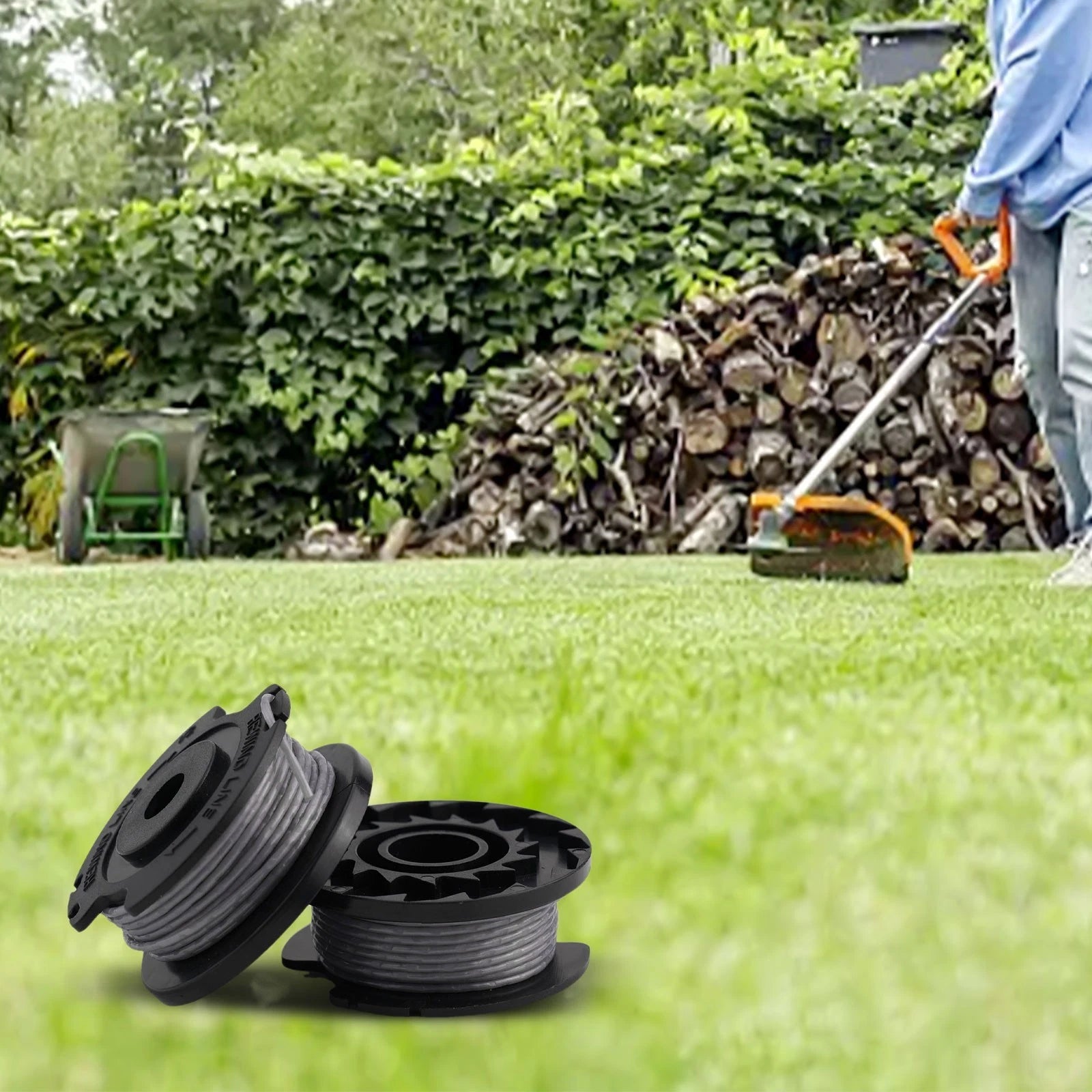 Trimmer Line Spools for CLGT2425H 24V Cordless Garden (2 pcs)