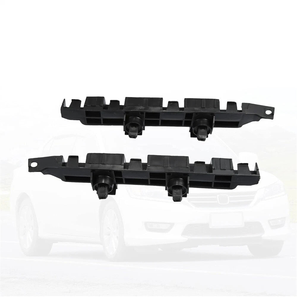 Pair Front Bumper Bracket Retainer Left & Right For Honda Accord Coupe 2003-2007