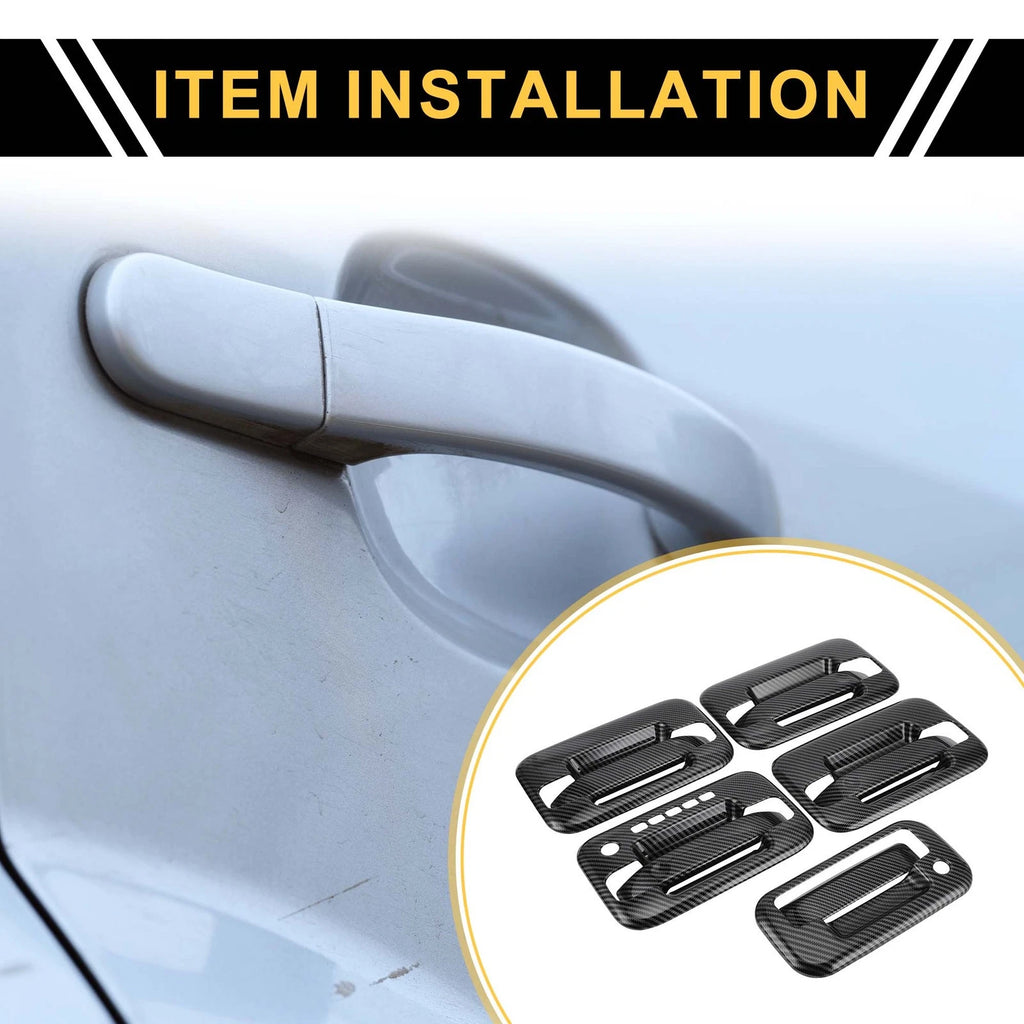 Exterior Door Handle Cover Front Set with Keypad for Ford F-150 (2004–2014)