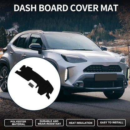 Dashboard Cover Mat for Toyota Yaris Cross (2023–2023) Black 1 Set