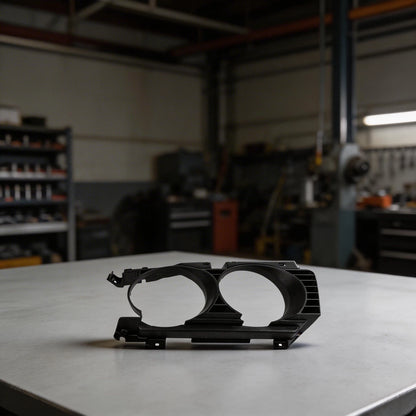 Headlight Trim Plastic Construction Aftermarket Grille Replacement Part