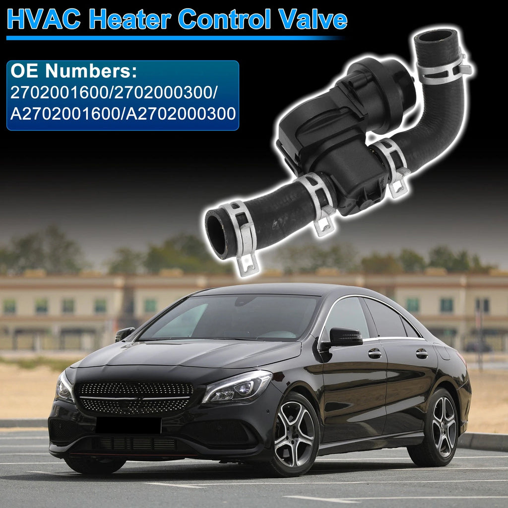 Engine Coolant Shut Off Valve Replacement for Mercedes-Benz CLA250 (2017–2019)