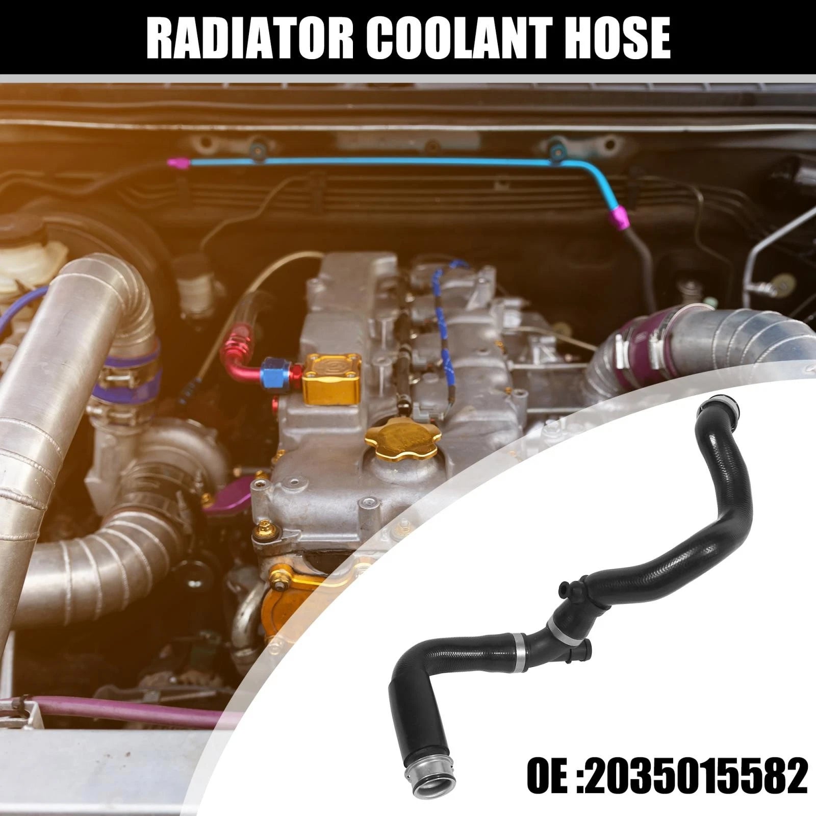Lower Radiator Coolant Hose Replacement for Mercedes-Benz C230 (2003–2005)