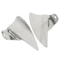 ABS Chrome Saddle Shield Heat Deflector for Harley Road King (2009–2023)