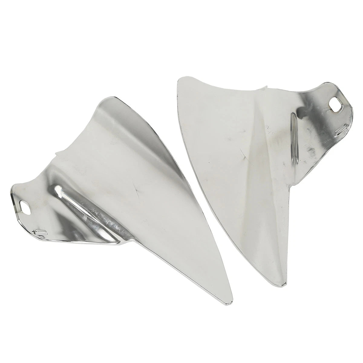 ABS Chrome Saddle Shield Heat Deflector for Harley Road King (2009–2023)