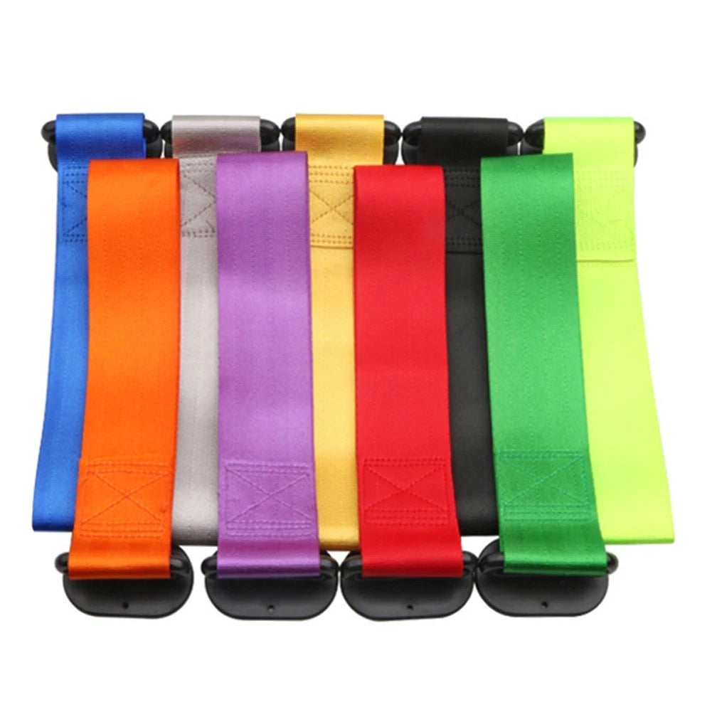 Safety Colored Ribbon Towing Strap for All Vehicles (Universal Fit)