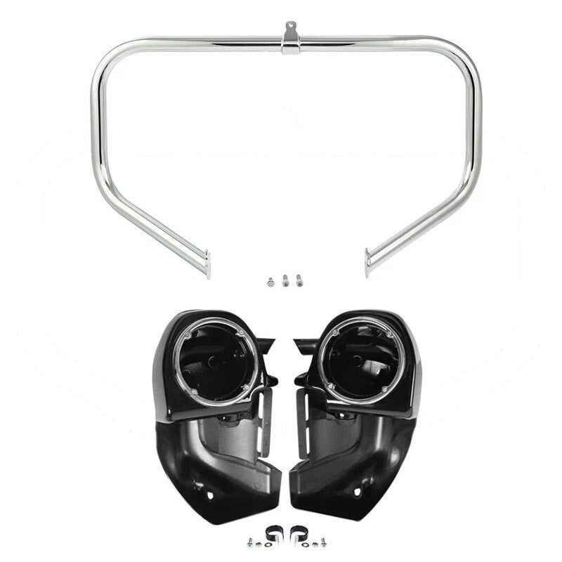 Lower Vented Fairings Speaker Pods for Harley Electra Glide (2009–2013)