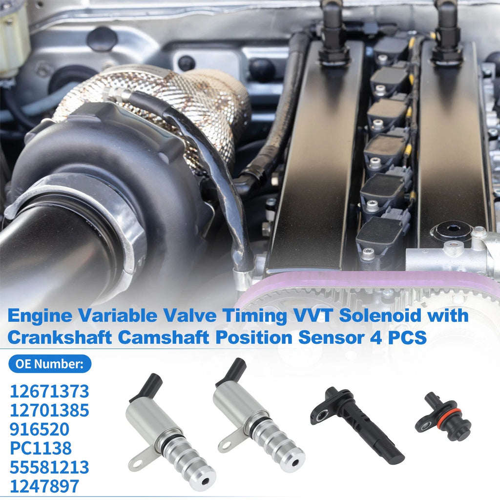 VVT Solenoid and CKP Sensor Replacement for Chevy Cruze (2011–2016)