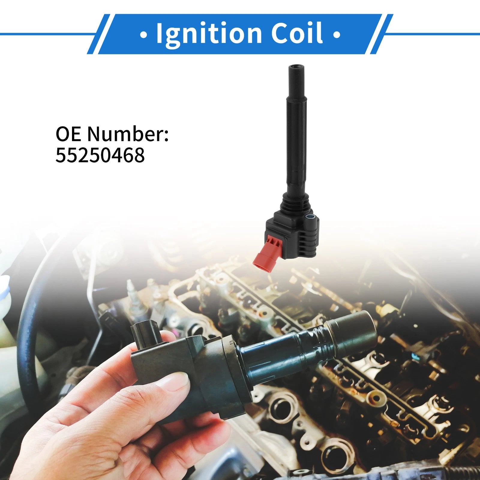 Ignition Coil Pack No. 55250468 for Jeep Renegade (2015–2018)