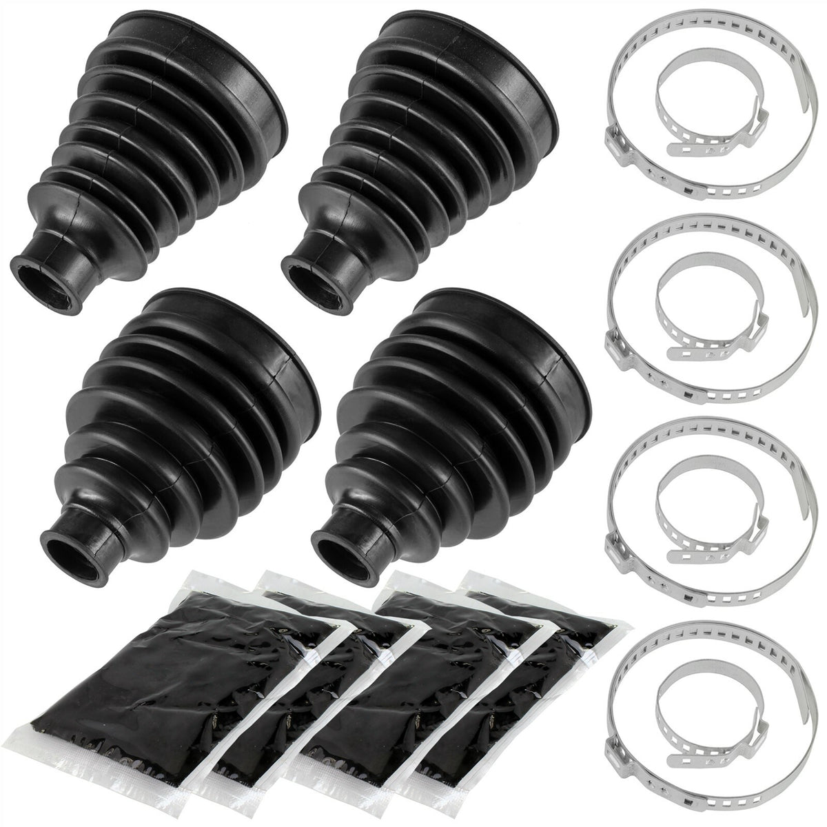 2x Front Axle CV Boot Kit Complete Left Right for CanAm Outlander 500 EFI (2015)