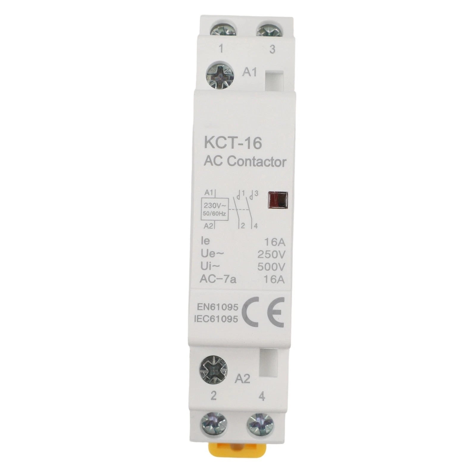 Contactor AC230V 2P 16A Rail Mounting Modular 2NO