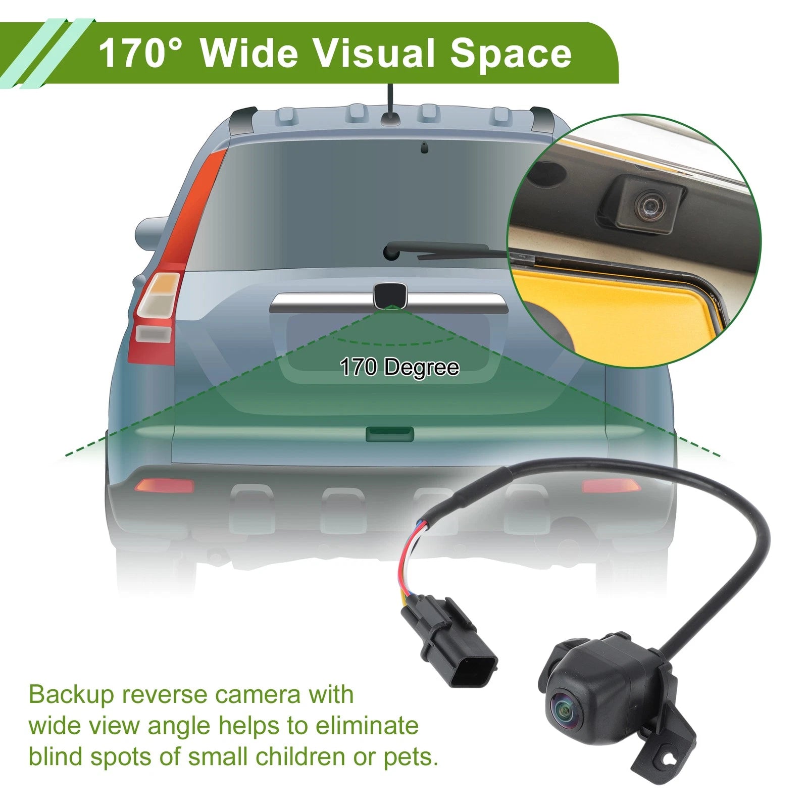 Rear View Backup Camera for Hyundai Santa Fe (2021–2023)