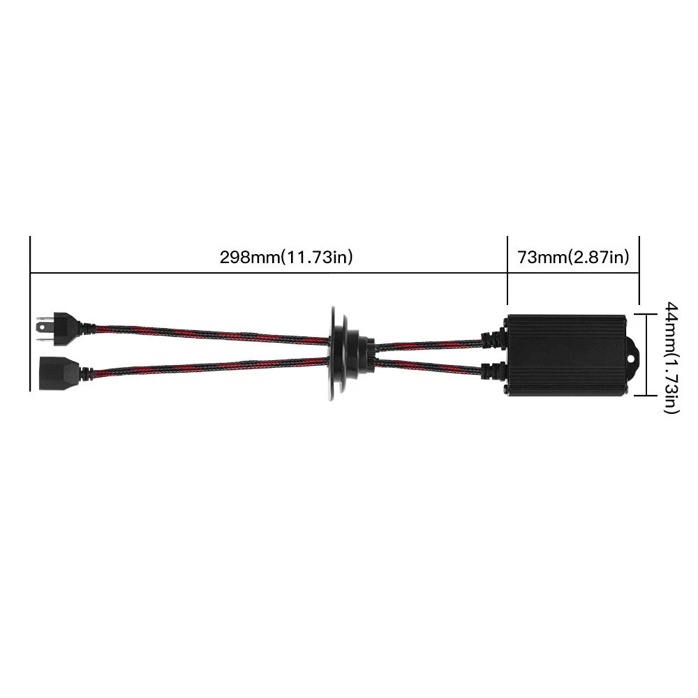 H4 / 9003 LED Headlight Resistor for Canbus Systems (Error Free)