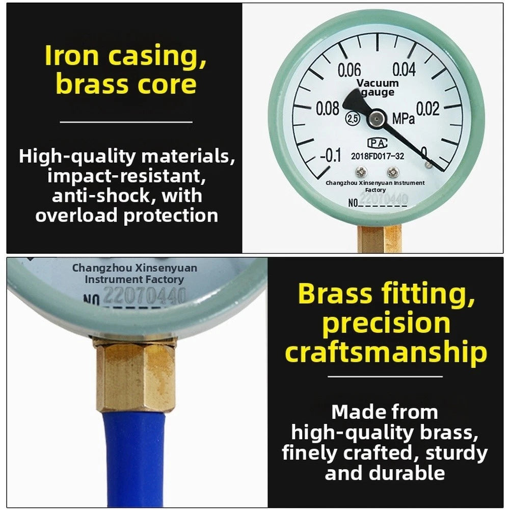 Engine Vacuum Pressure Meter Tester for Precision Measurement