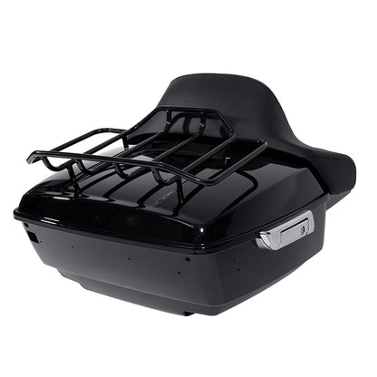 Trunk Rack Backrest Speakers for Harley Touring Road Street Glide (2014–2026)