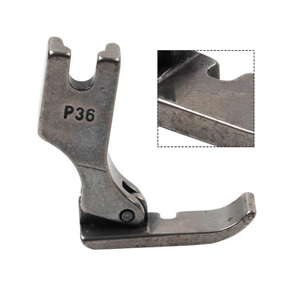 Hinged Right Zipper Cording Foot for Industrial Sewing Machines