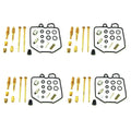 4X Carburetor Repair Rebuild Kit for Honda CB900C Custom (1980–1982), CB1000C (1983)