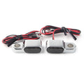 2X Chrome LED Turn Signals for Mini Motorcycle