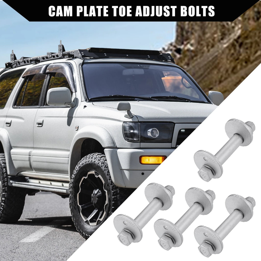 Lower Control Cam Plate Toe Adjust Bolts Replacement for Toyota 4Runner (1995–2004)