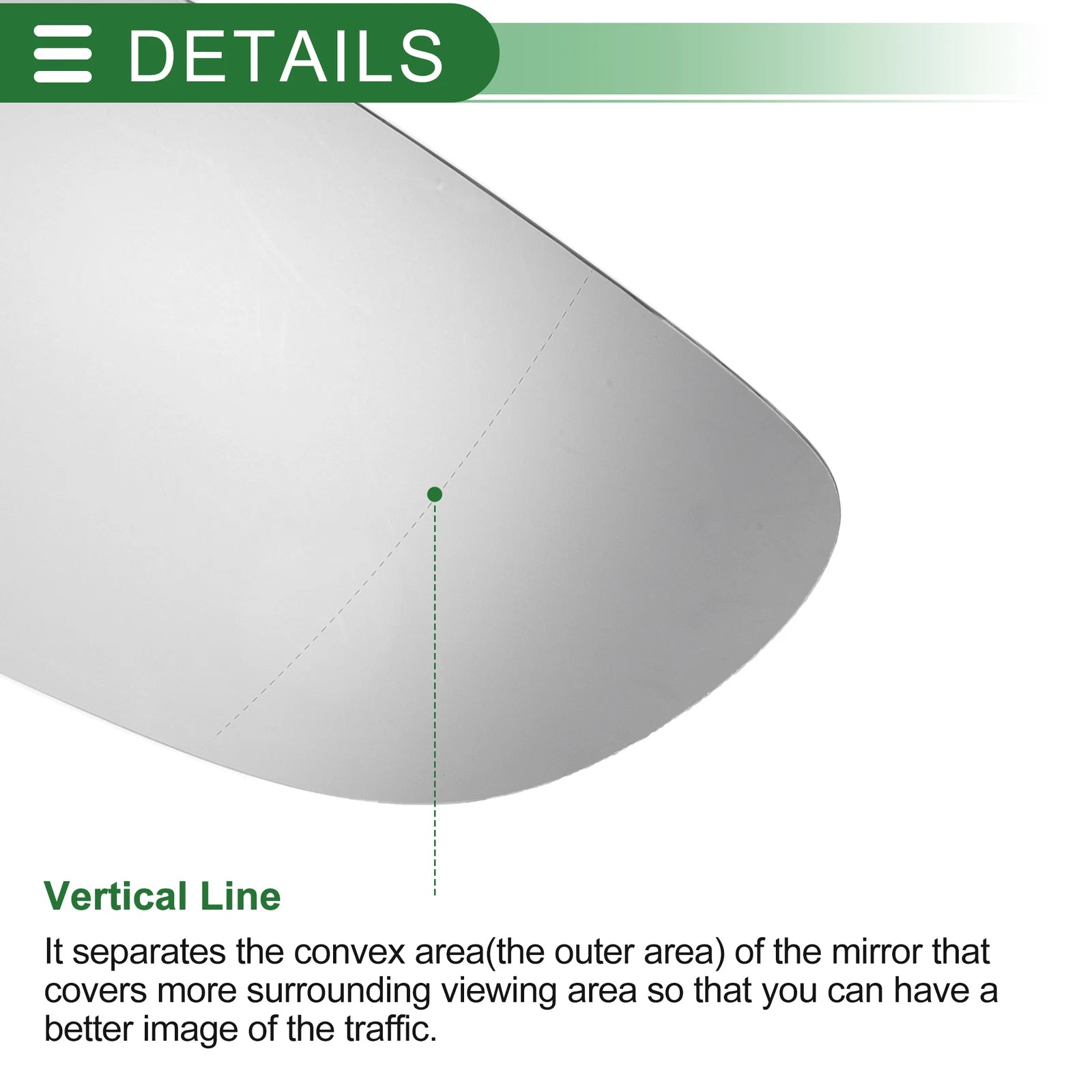 Heated Mirror Glass for Audi A8 (2002–2008)