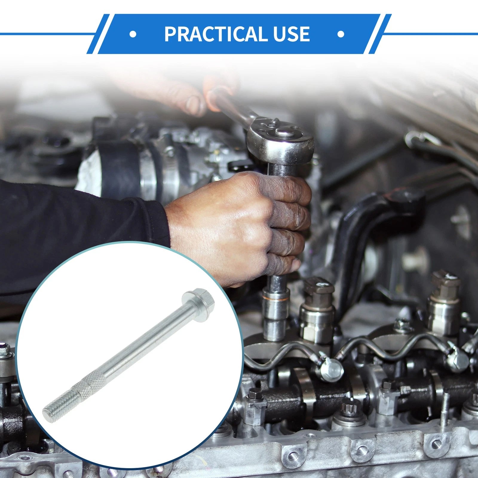 Starter Mounting Bolt Replacement for Chevrolet C1500 Cheyenne (1960–1966)