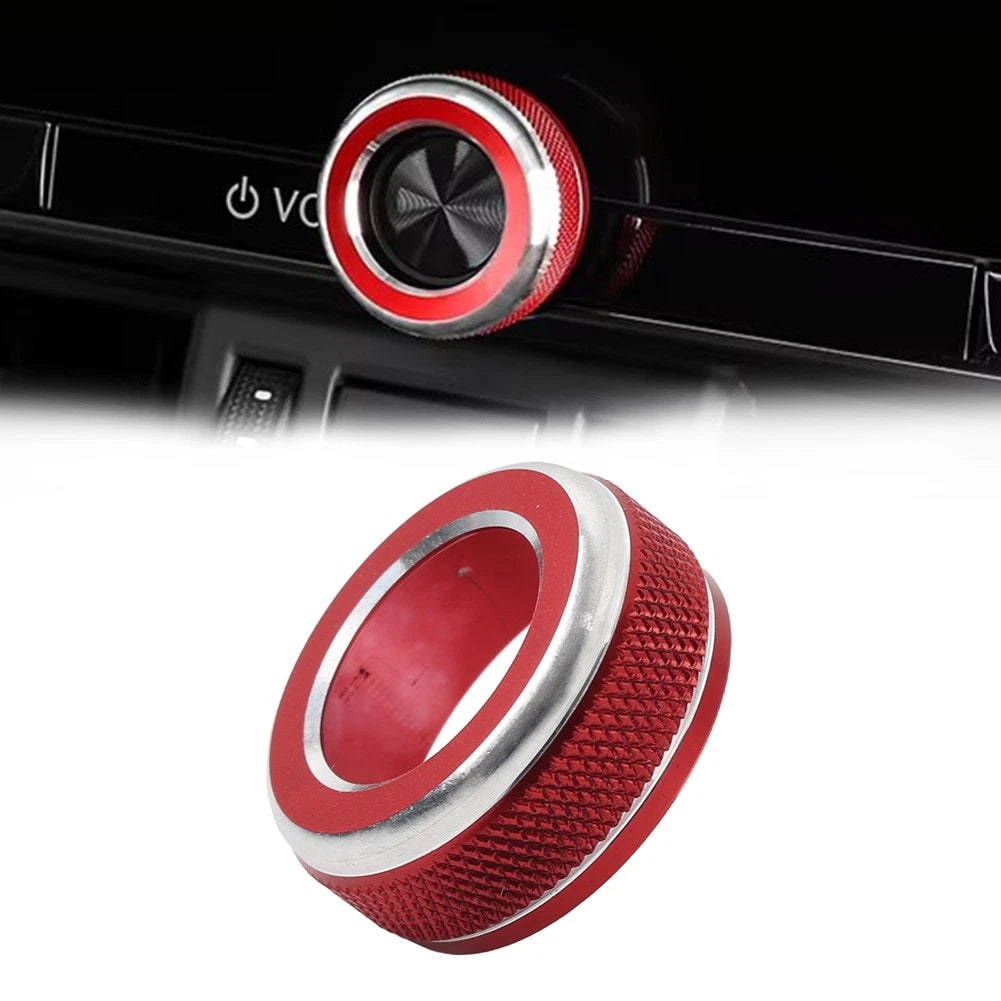 Console Volume Button Switch Ring for Lexus NX250 350h 450h (2022–2024) Red