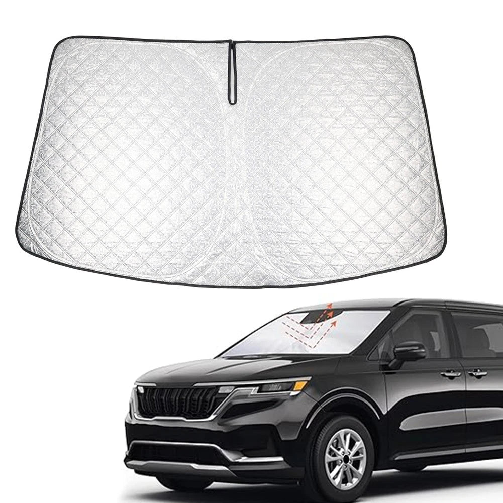 Folding Windshield Sun Shade for Kia Carnival (2022–2025)